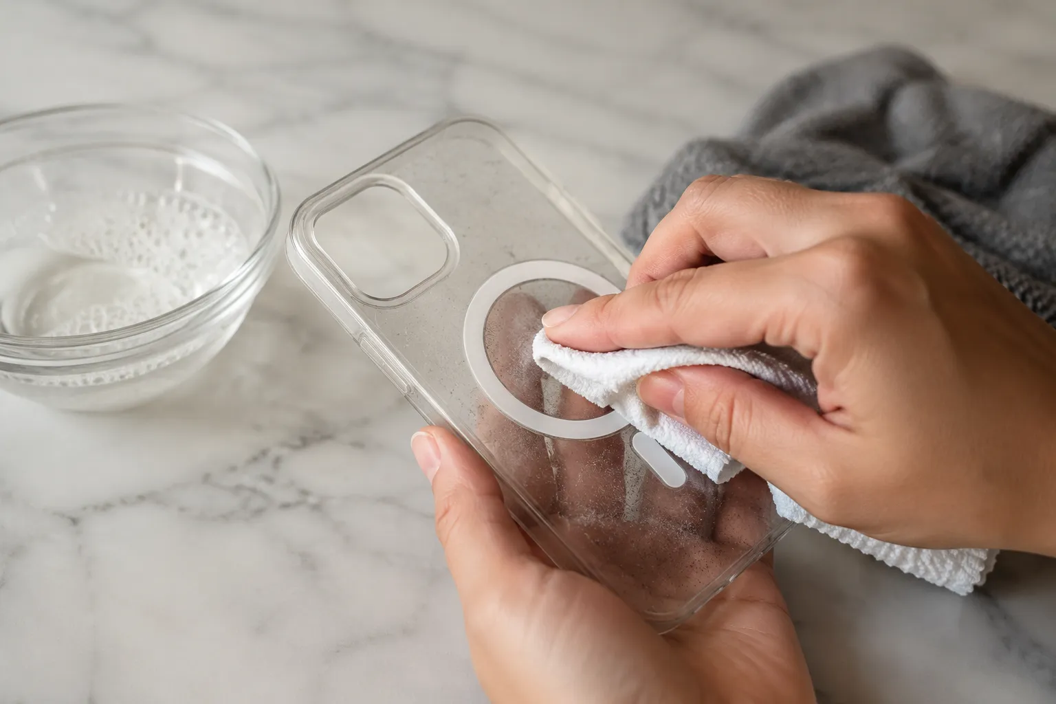 Cleaning Your MagSafe Case Without Killing the Magnetic Ring