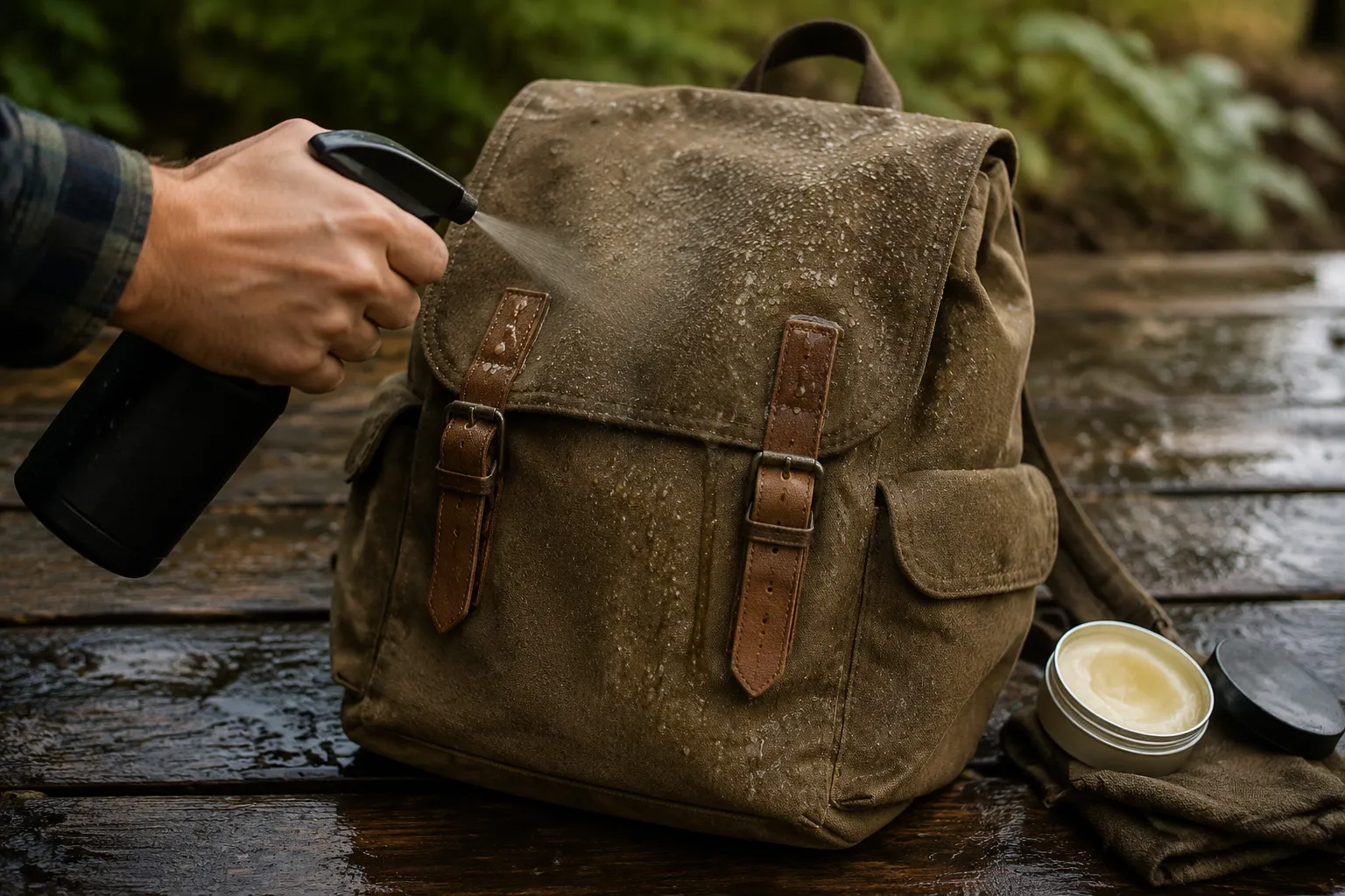 DIY Rain Defense: How to Waterproof Your Canvas Laptop Backpack