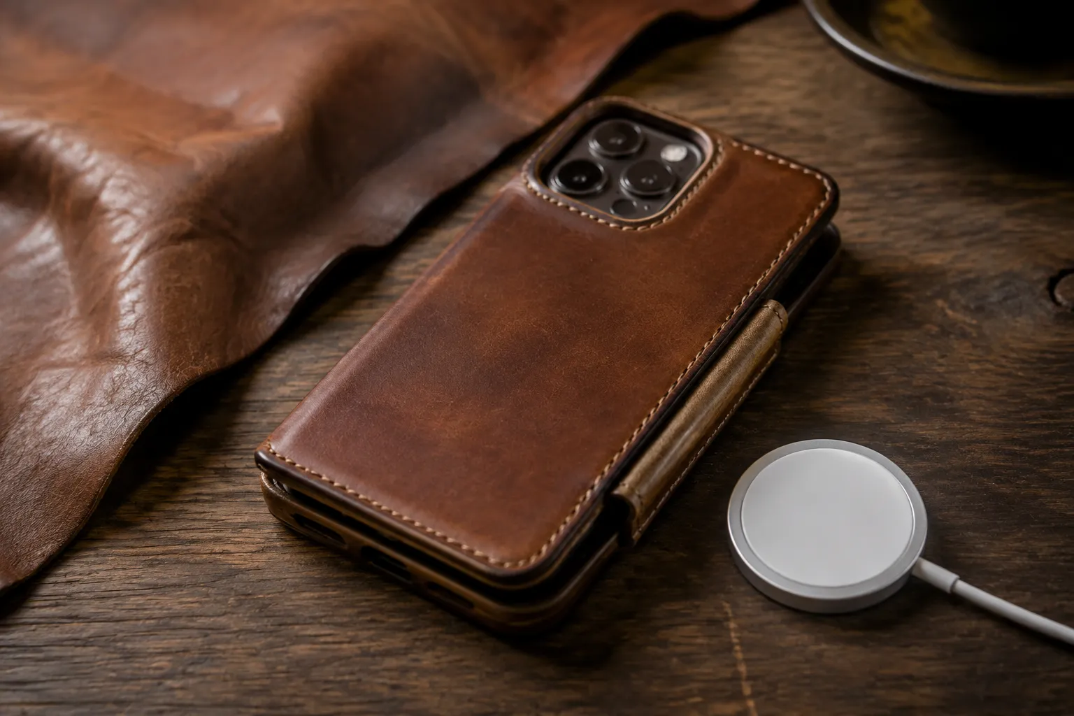 Leather and Magnets: Premium Cases That Age Gracefully