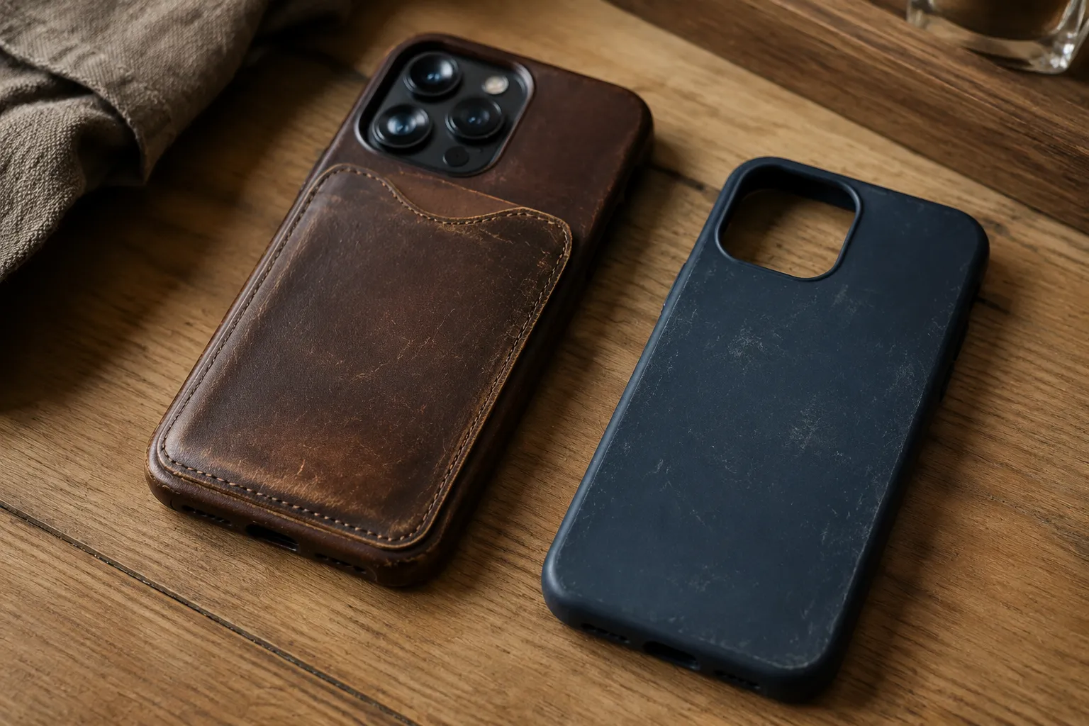 Leather vs. Silicone Cases: Aging Gracefully or Showing Wear Fast?