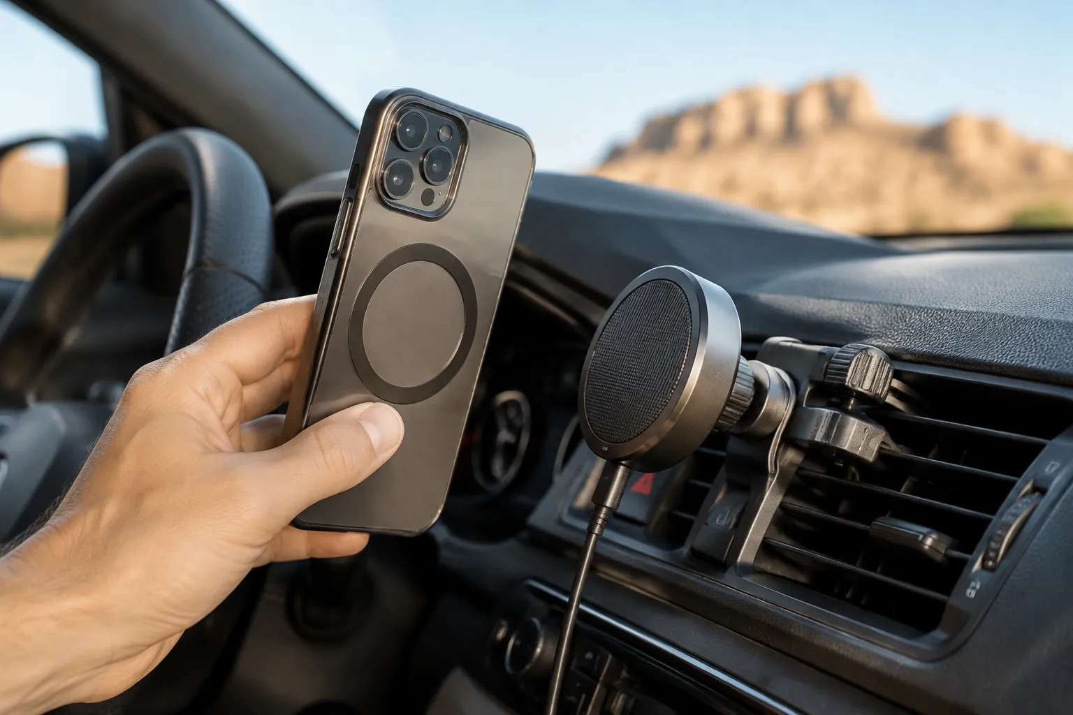 Qi2 Car Mounts That Work Even If Your iPhone Has No Built-In Magnet