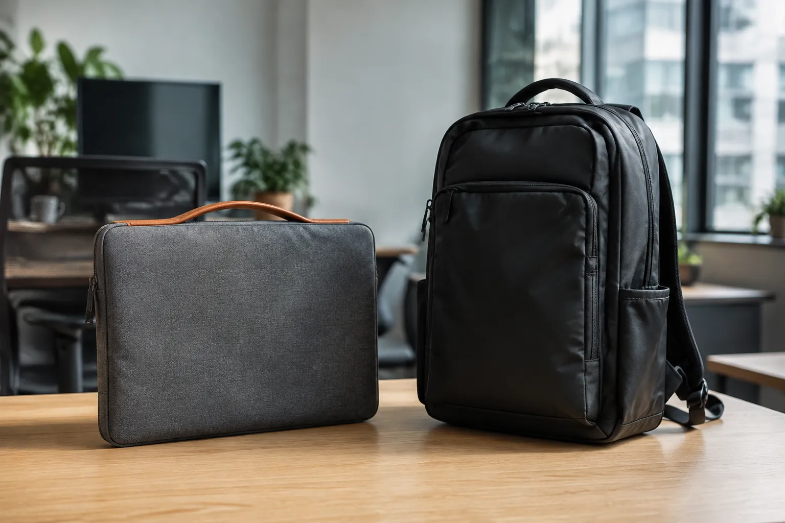 Sleeve or Backpack for the Office? A Real-World Comparison