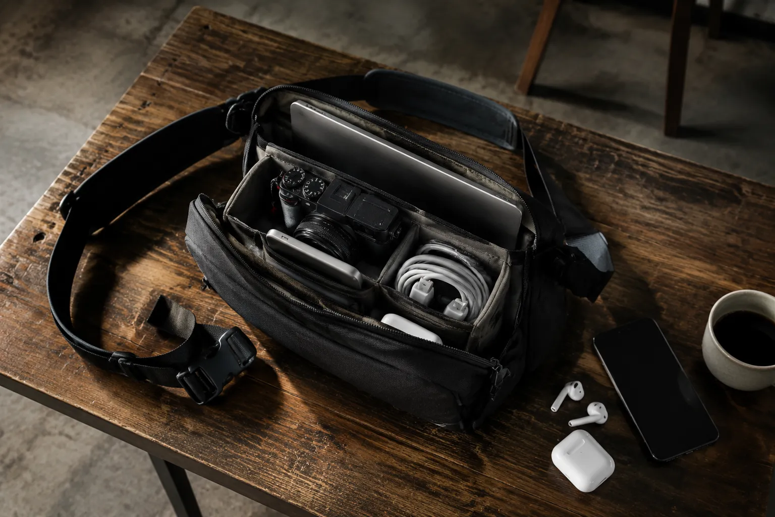 The Practical EDC Sling: Carrying a Tablet, Camera, and Cables Without the Bulk