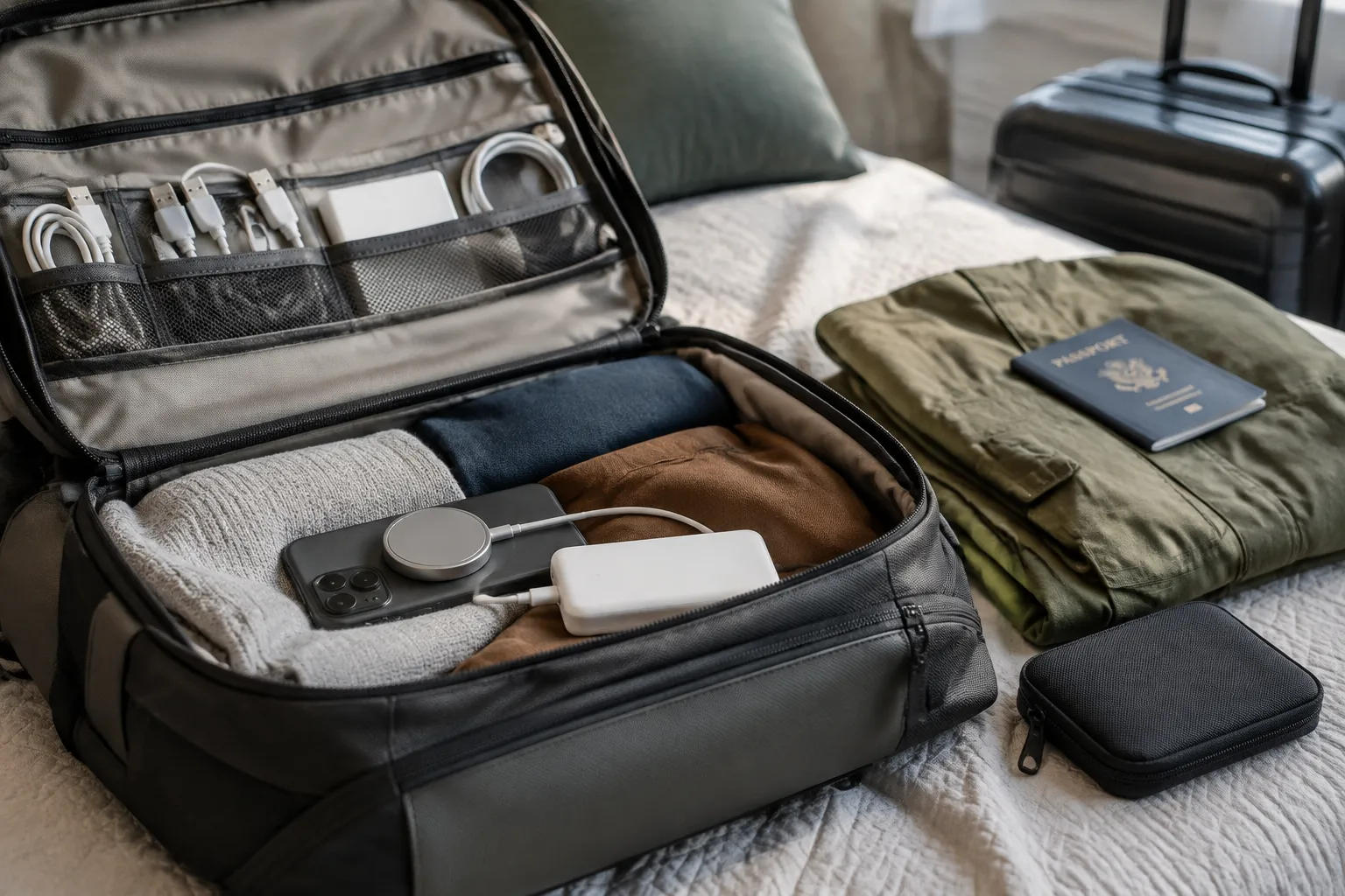 Traveling With MagSafe: Bags That Work With Power Banks and Cables